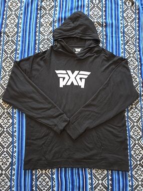 PXG Men’s Clubhouse Cozy Hoodie Black XXL - Luxury Golf Streetwear
